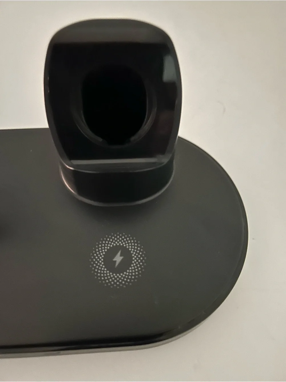 Waitiee W55 Black 3-in-1 Wireless Charging Station iPhone, AirPods, Apple Watch